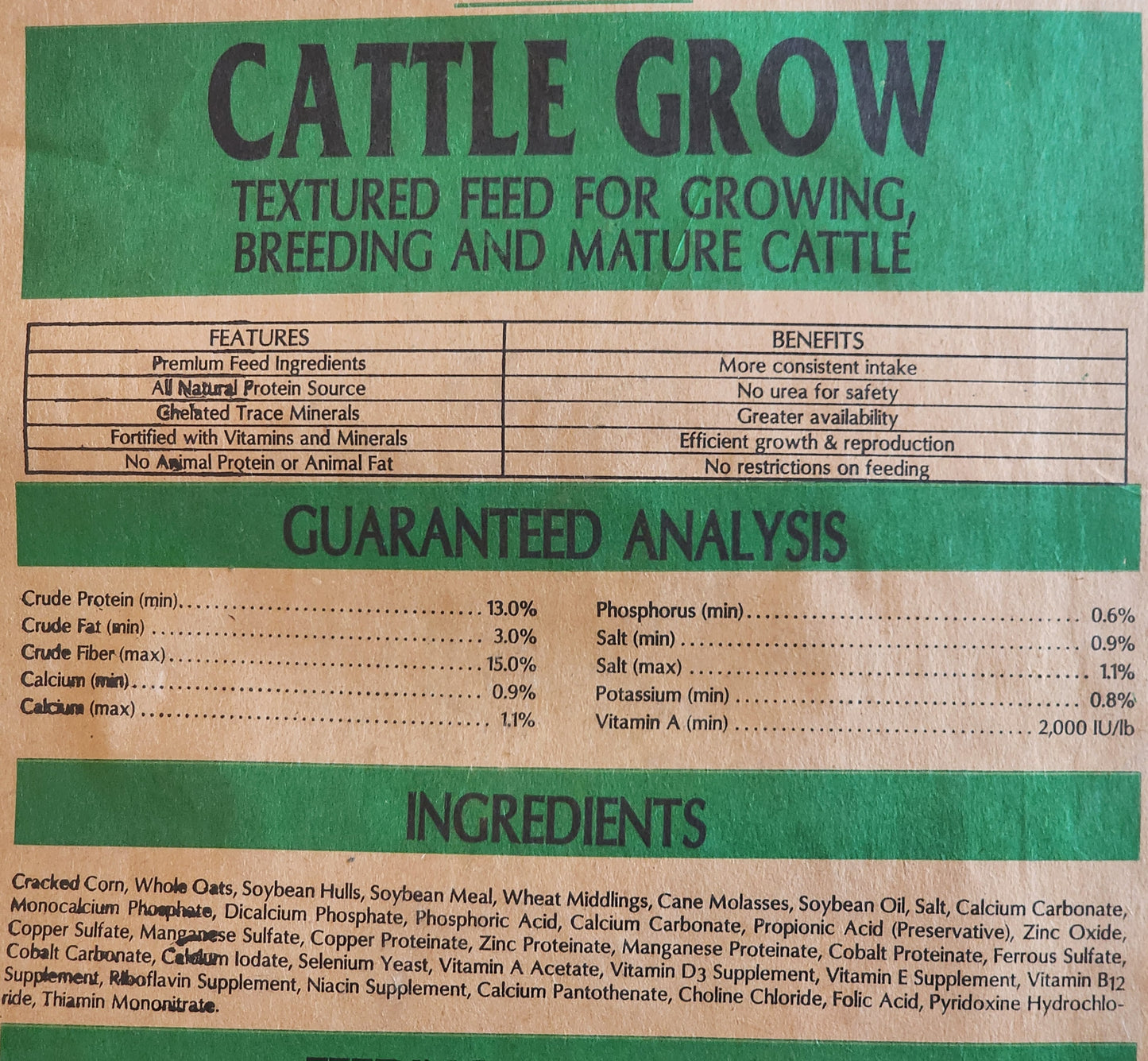 Cattle Grow